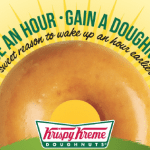 Krispy Kreme Free Doughnut Daylight Savings