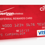 Verizon Wireless Friends Family Referral Rewards Card