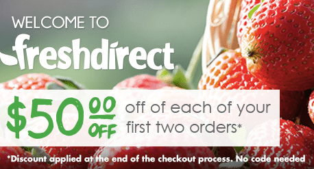 FreshDirect Referral Program Discount Promotional Code