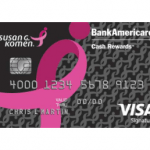 Susan G Komen Pink Ribbon BankAmericard Cash Rewards Card