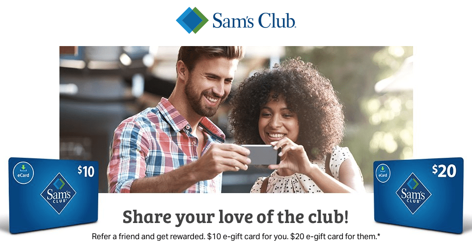 Sam's Club 25 New Membership Discount and 10 Referrals