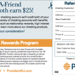 Provident Bank Personal Checking Referral Coupons