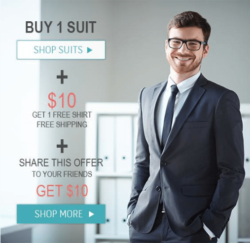 OwnOnly Buy Suit Get Shirt Promotion