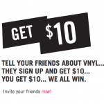 VNYL Record Store Referral Program