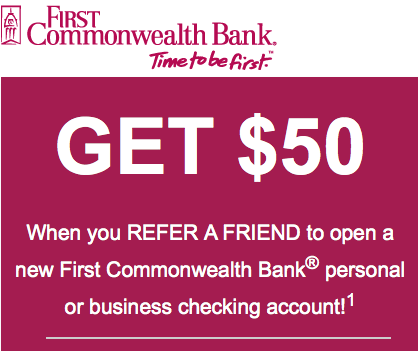 First Commonwealth Bank Referral Program