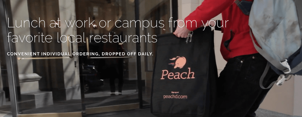 Peach Lunch Delivery Service