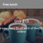 Ritual Restaurant App Referral Program Credits