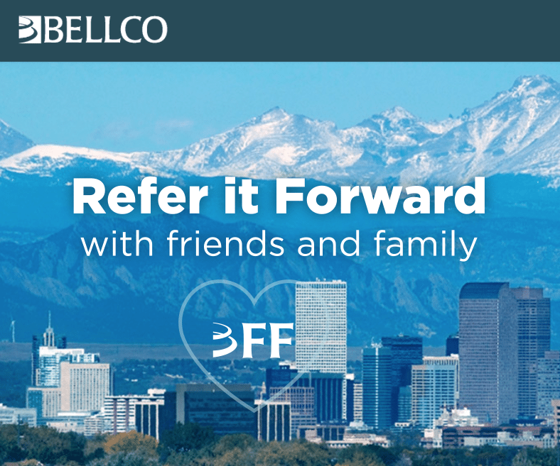 Bellco Credit Union Refer It Forward Bonuses