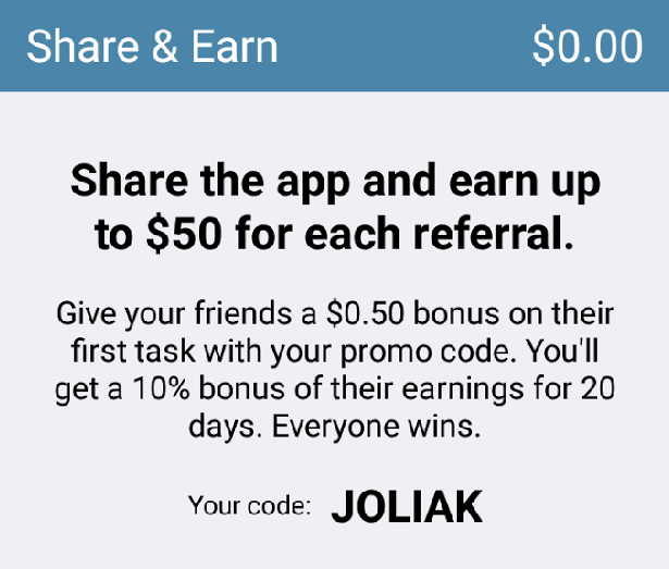 Rewardable App Referral Bonus