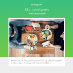 sweetgreen Restaurant Rewards App