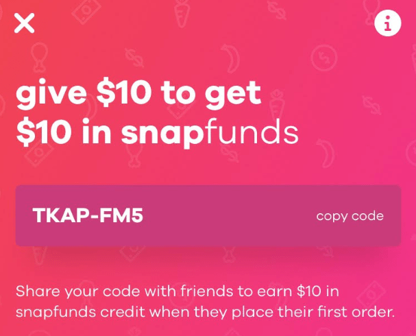 Snap Kitchen $10 First Order Discount and $10 SnapFunds Credit ...