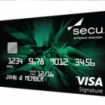 SECU Visa Signature Credit Cards