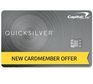 Quicksilver from Capital One: $150 Bonus and 1.5% Cash Back