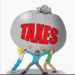 Taxes Weight On Shoulder