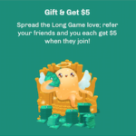 Long Game Savings App Referral Bonus