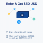 Crypto.com MCO Visa Card $50 Referral Bonus