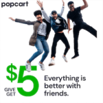 Popcart $5 Referral Bonuses