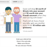 Swan Bitcoin Referral Bonus