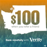 Verity Credit Union Referral Bonus