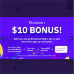 Pool by Cake DeFi $30 DFI Token Referral Bonus