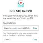 Curtsy App $10 Referral Credit Discount