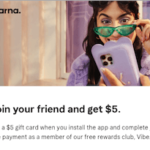 Klarna Shopping App Referral Bonus Rewards