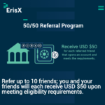 ErisX Crypto Spot and Futures Market $50 Referral Promotion