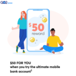 GO2Bank Account $50 Referral Bonus