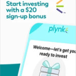 Plynk Beginner Investing App $20 Sign-Up Bonus