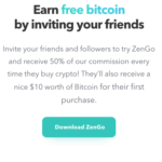 ZenGo Keyless Wallet Bitcoin Referral Bonus