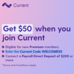 Current Premium Account $50 Welcome Bonus
