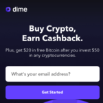Dime App Cashback Crypto $20 Bitcoin Bonus