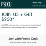 PSECU Checking Account Bonus
