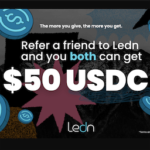 Ledn USDC BTC Savings Account Referral Bonuses