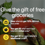 Anycart Grocery Delivery Referral Discount Credits