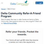 Delta Community Credit Union Referral Program