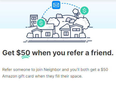 Neighbor Com Neighbor - Local Storage Spaces: $50 Sign-Up Bonus + $50 Referrals