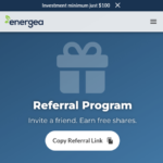 Energea Renewable Energy Investments Free Shares Referral Bonuses