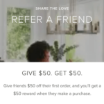 CITY Furniture $50 Discount Referral Rewards