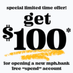 mph.bank $100 Free Spend Account Bonus