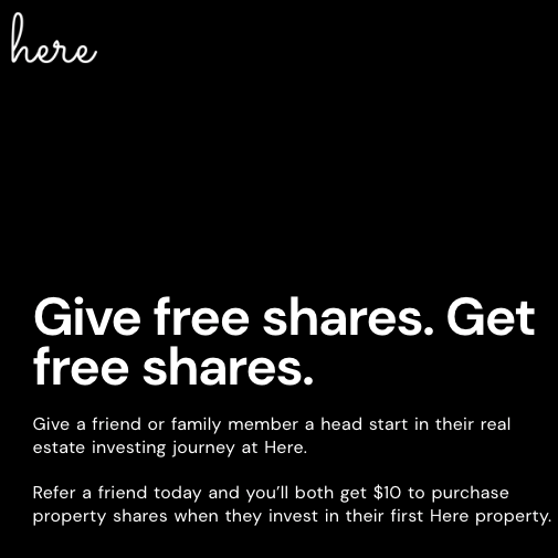 Here Invest in Vacation Rentals 10 Bonus + 10 Referrals