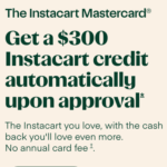 Instacart Mastercard Credit Card $300 Bonus Credit