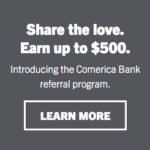 Comerica Bank $50 Referral Rewards Personal Checking