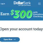 Dollar Bank $300 Everything Checking Bonus