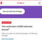 Scotiabank Canada $350 Welcome Bonus
