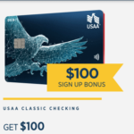 USAA Classic Checking Account $100 Bonus Promotion