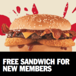 Carl's Jr. Free Sandwich for New My Rewards Members