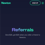 Newton Crypto Referral Bonus Credits