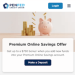 PenFed Premium Online Savings Account Bonus