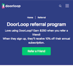 DoorLoop Real Estate Management Discount Referral Code